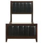 Carlton Wood Twin Panel Bed Cappuccino