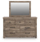 Rusticott Dresser and Mirror