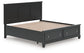 Lanolee King Panel Storage Bed
