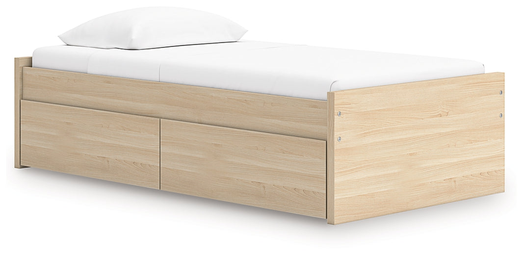 Onita Twin Platform Bed with 1 Side Storage