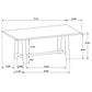 Duncan 71-inch Rectangular Wood Dining Room Table Washed Oak
