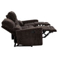 Navarro 3-piece Upholstered Reclining Sofa Set Dark Brown