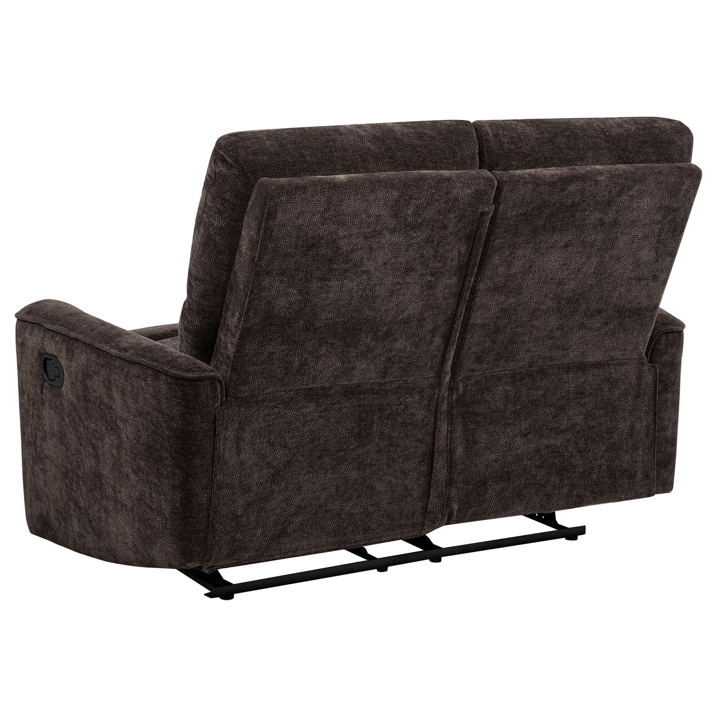 Navarro 3-piece Upholstered Reclining Sofa Set Dark Brown