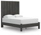 Fraluna Queen Panel Bed with Mirrored Dresser