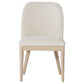 Solano Upholstered Dining Side Chair Beige (Set of 2)