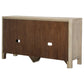Solano Sliding Door Dining Sideboard Server Weathered Mango