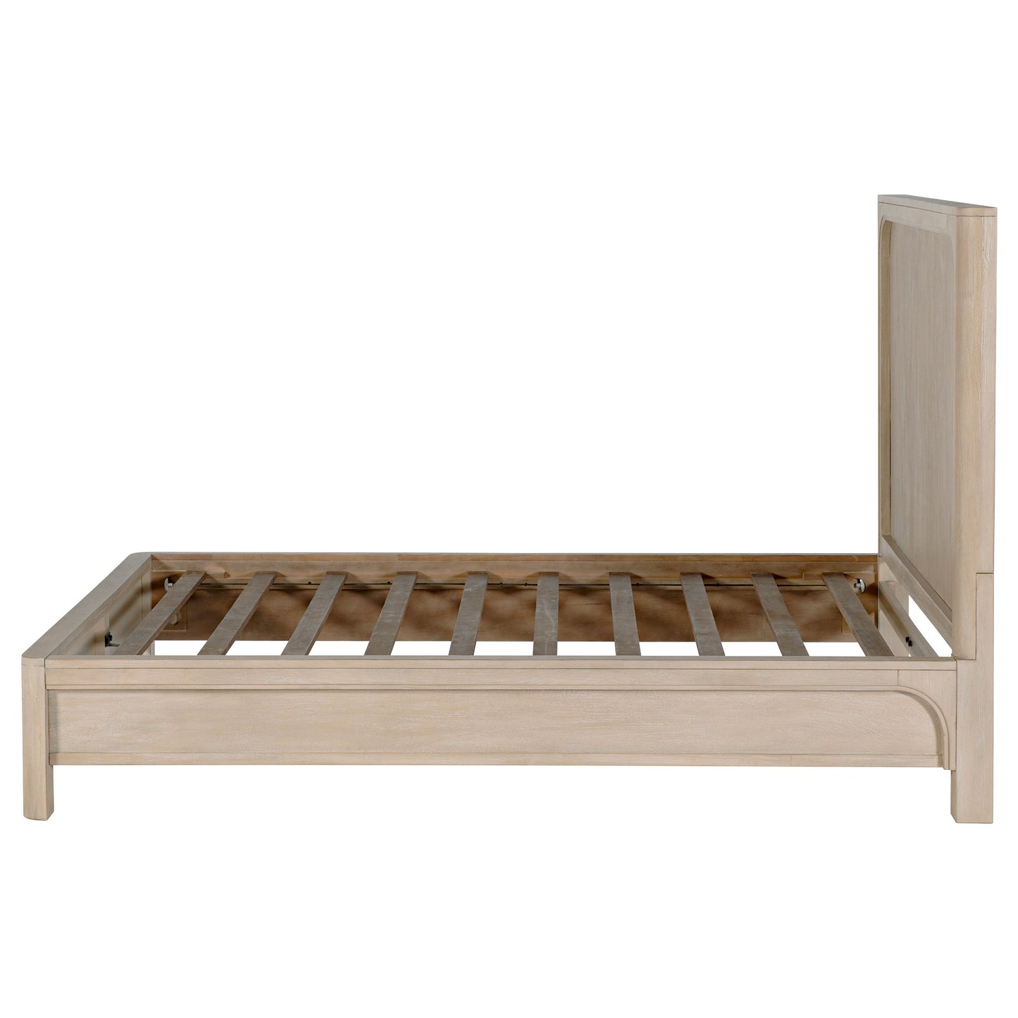 Solano 55-inch Queen Panel Bed Weathered Mango