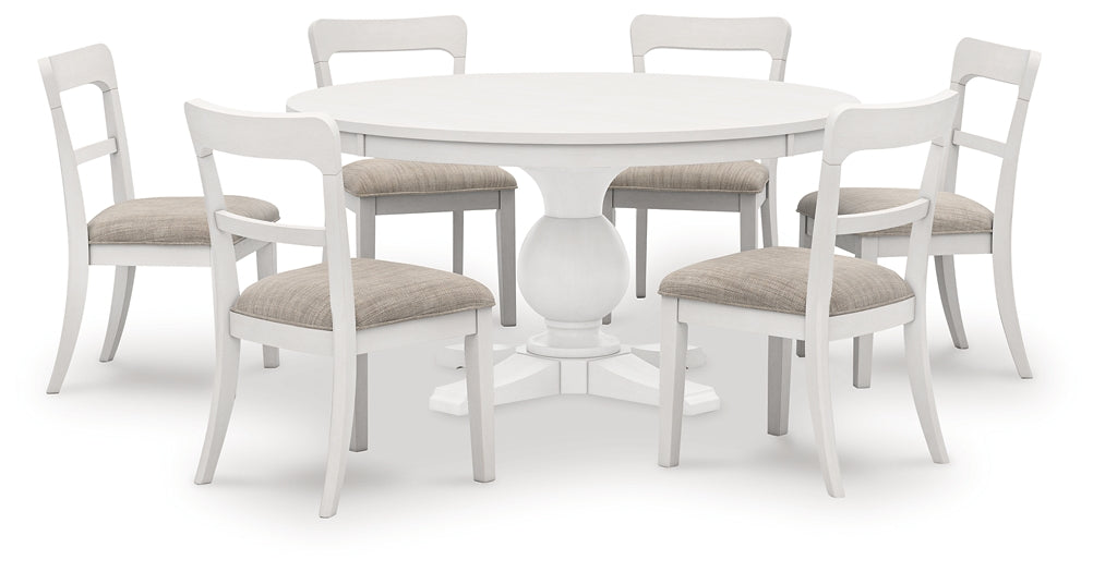 Greddinton Dining Table and 6 Chairs