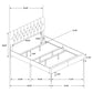 Kendall 4-piece California King Bedroom Set Black