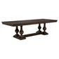 Ridgewell 9-piece Rectangular Trestle Dining Set Dark Oak