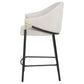 Chadwick Fabric Upholstered Counter Height Chair Beige (Set of 2)