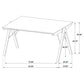 Randolph 82-inch Rectangular Dining Table Sheesham and Brown