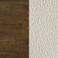 Kehoe Upholstered Dining Side Chair Cream and Walnut (Set of 2)