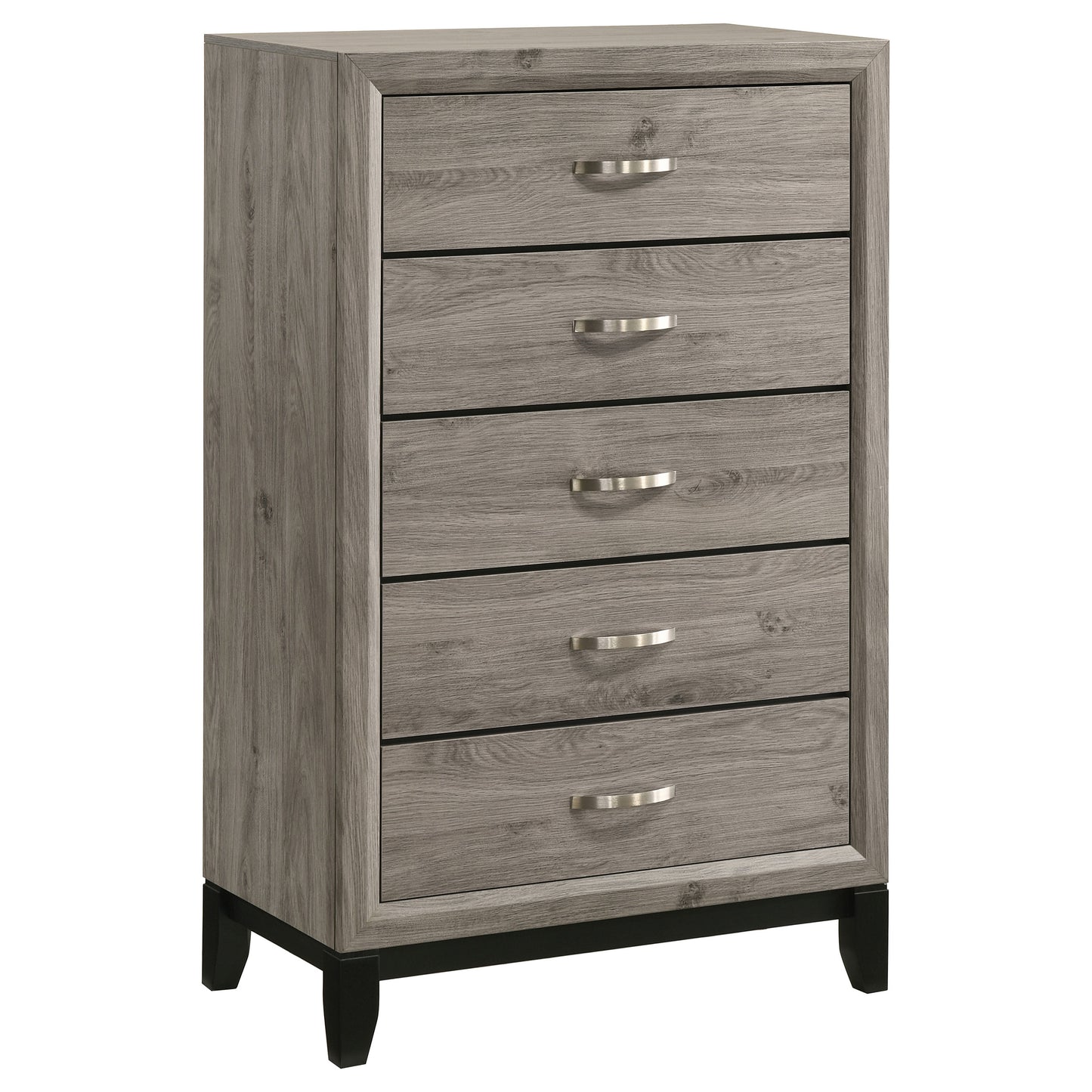Watson Five-piece Full Bedroom Set Light Taupe