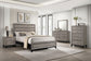 Watson Wood California King Panel Bed Light Taupe