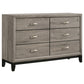 Watson Five-piece California King Bedroom Set Light Taupe