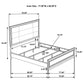 Atlas 5-piece Eastern King Bedroom Set Dark Oak