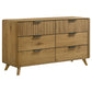 Bennett 5-piece California King Bedroom Set Light Oak