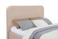 Anders Upholstered Eastern King Storage Lift Platform Bed Beige