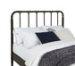 Rocco All Wood Water Pipe Open Frame Eastern King Bed Dark Bronze