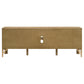Rowe 65-inch 2-door Wood TV Stand Media Console Light Oak