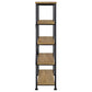 Analiese 63-inch 4-shelf Bookshelf Mango