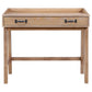 Fabian 38-inch Computer Desk with Keyboard Drawer Distressed Light Brown