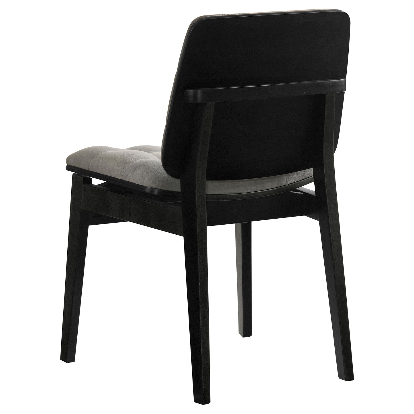 Hamlyn 5-piece Round Wood Dining Set Grey and Black