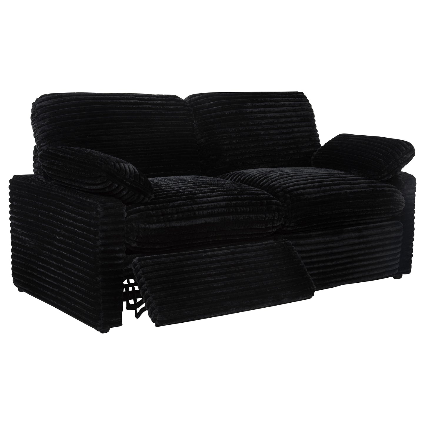 Collins Modular Power Loveseat Black