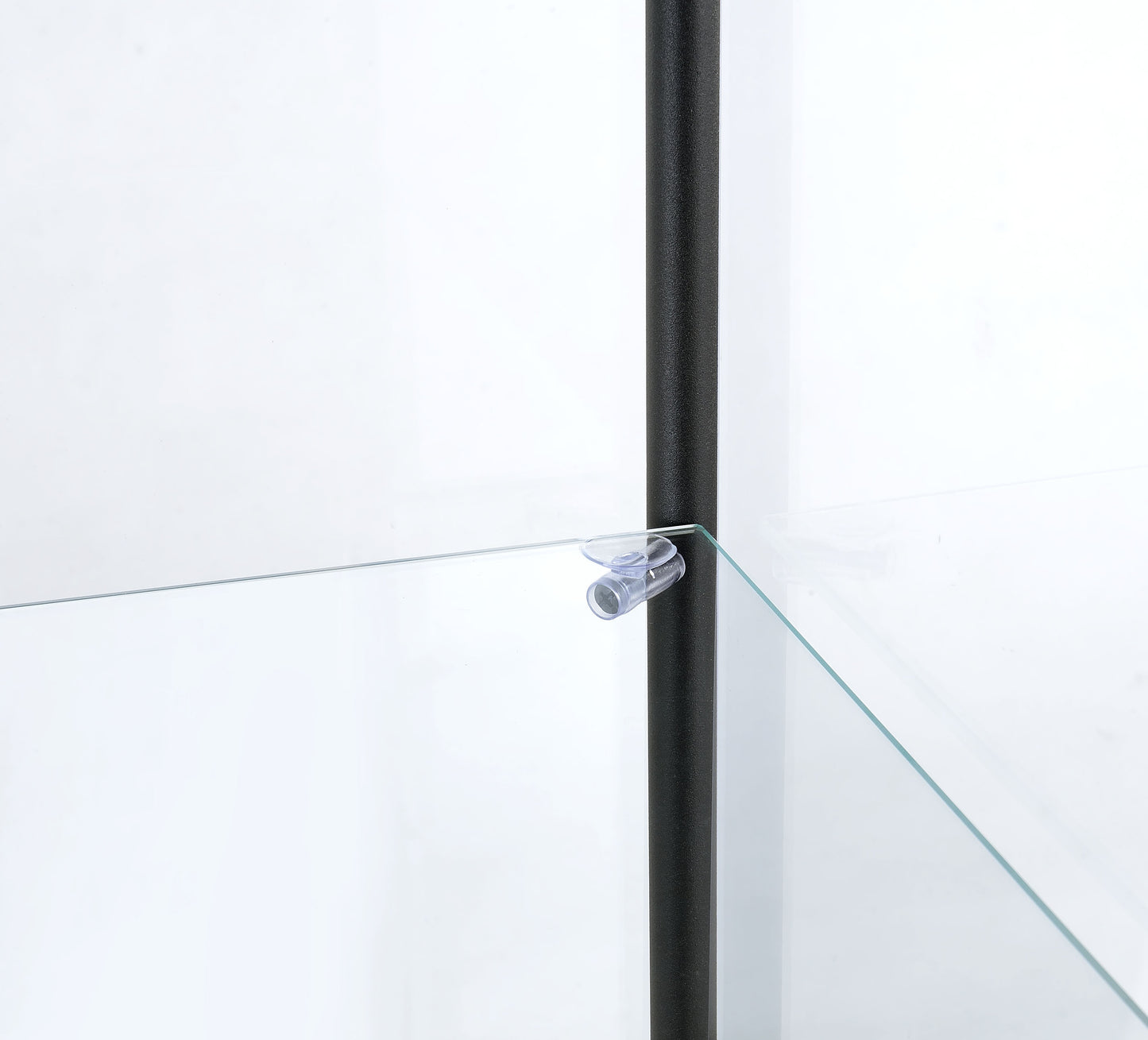 Bellatrix 3-shelf Clear Glass Curio Cabinet Mango