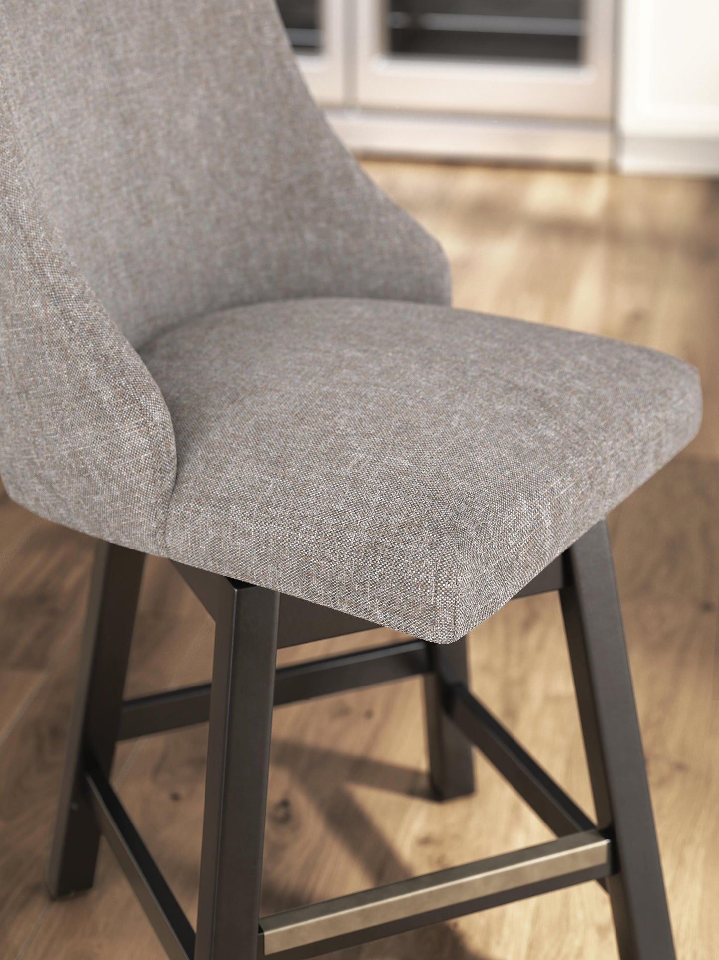 Neymorton UPH Swivel Barstool (2/CN)