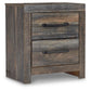 Drystan Queen Bookcase Bed with 2 Storage Drawers, Dresser, Mirror, Chest and Nightstand