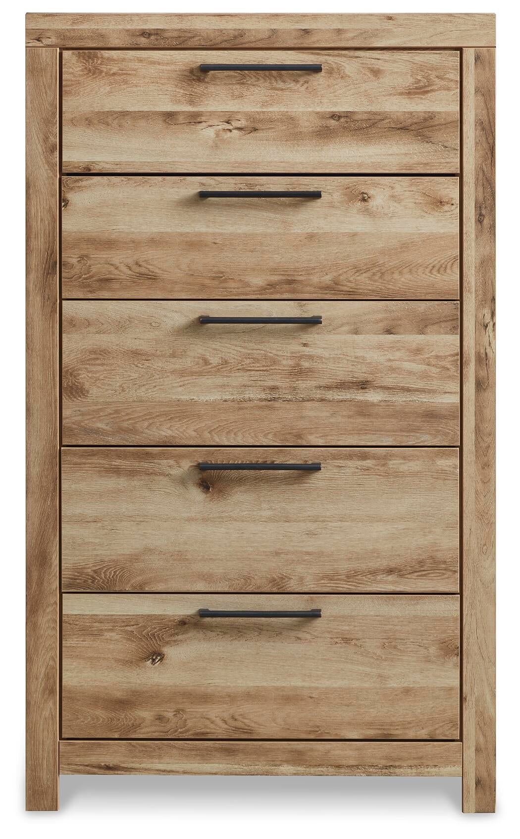 Hyanna Full Panel Storage Bed, Dresser, Mirror, Chest and Nightstand