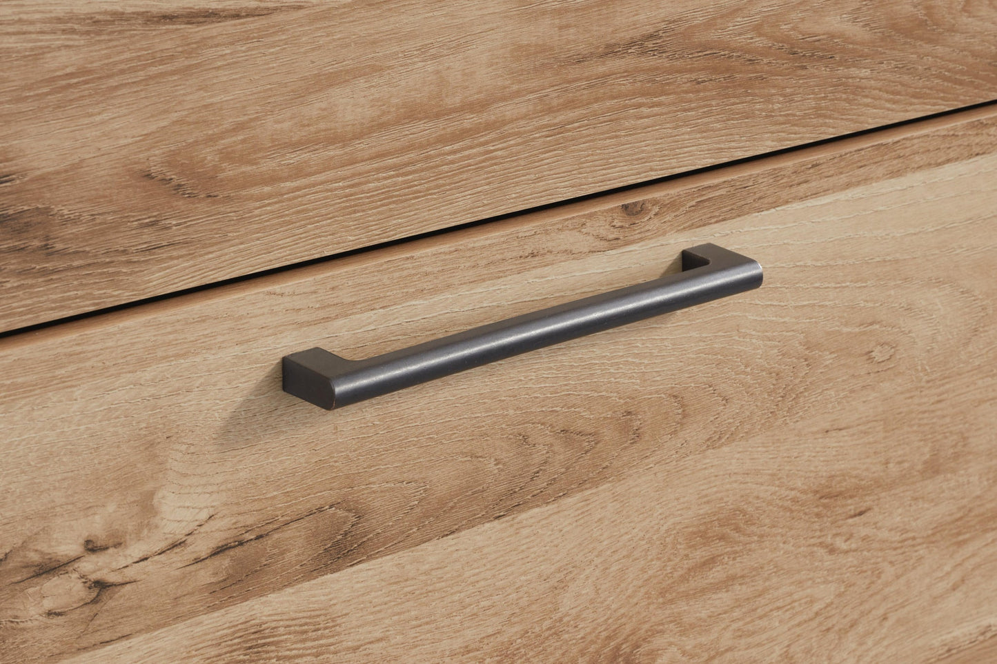 Hyanna King Panel Bed, Dresser, Mirror, Chest and Nightstand