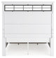 Ashbryn Queen Panel Storage Bed, Dresser, Mirror and Nightstand