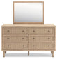 Cielden King Panel Headboard, Dresser and Mirror