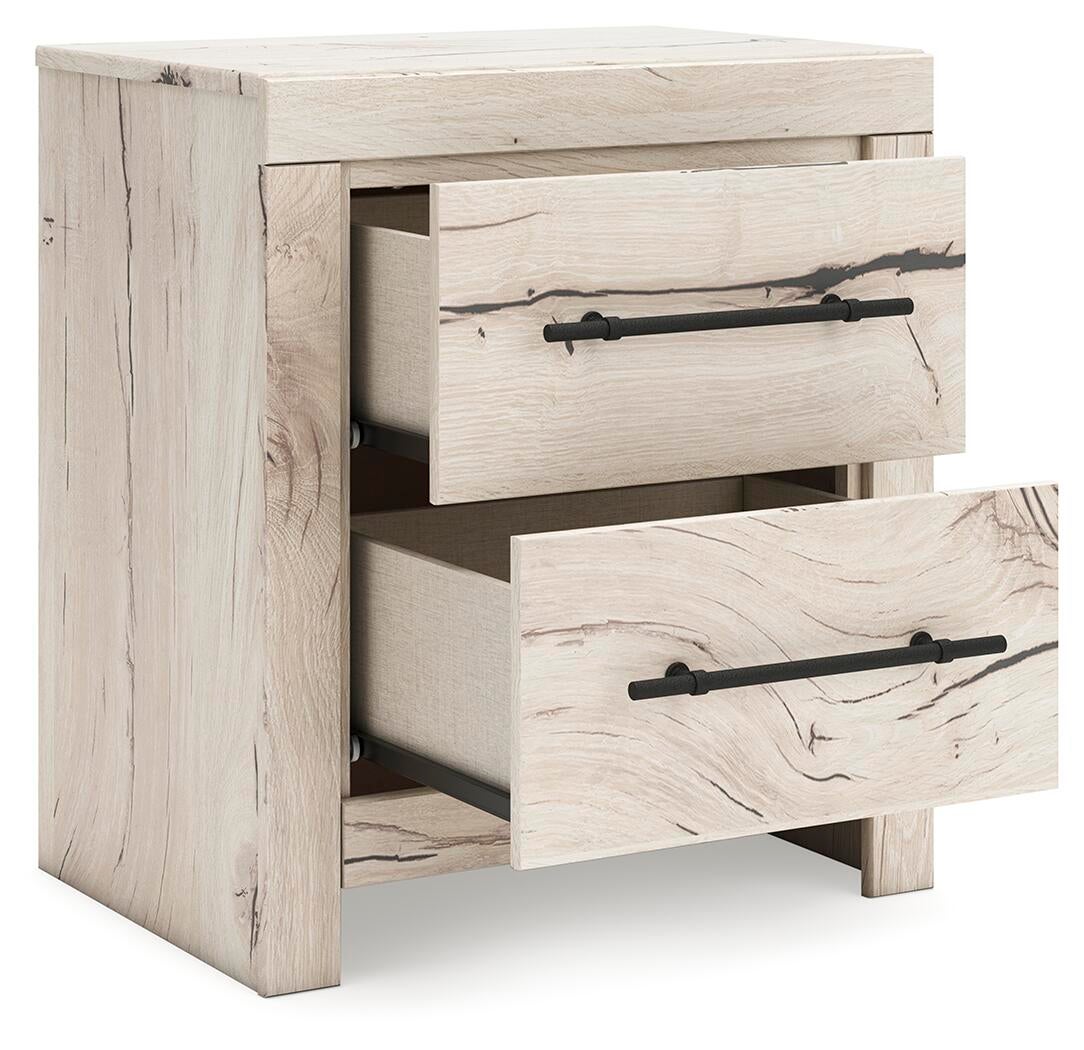 Lawroy Queen Panel Headboard, Dresser, Mirror, Chest and Nightstand
