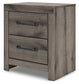 Graystorm Full Panel Bed with Storage, Dresser, Mirror, Chest and Nightstand