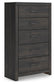 Hollivern Twin Panel Bed, Dresser, Mirror, Chest and Nightstand