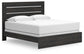 Hollivern King Panel Bed, Dresser, Mirror, Chest and Nightstand