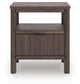 Pamytta King Upholstered Panel Platform Bed, Dresser, Mirror and Nightstand
