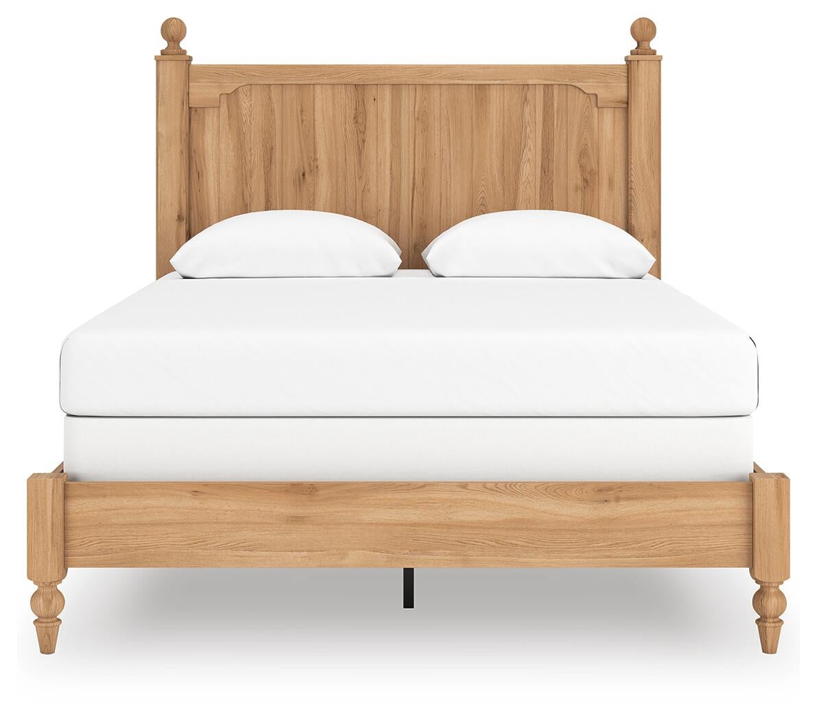 Aleaport Queen Panel Bed with Mirrored Dresser