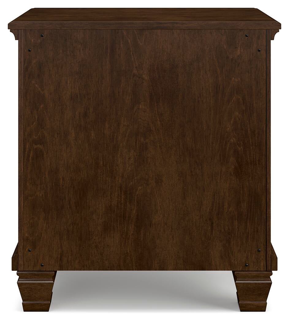 Danabrin Twin Panel Storage Bed, Dresser, Mirror and Nightstand