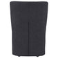 Jaelynn Upholstered Parsons Dining Side Chair Charcoal (Set of 2)