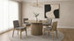 Hamlyn 47-inch Round Wood Dining Room Table Natural Oak