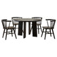 Strouse 5-piece Dining Set Black