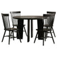 Strouse 5-piece Dining Set Black