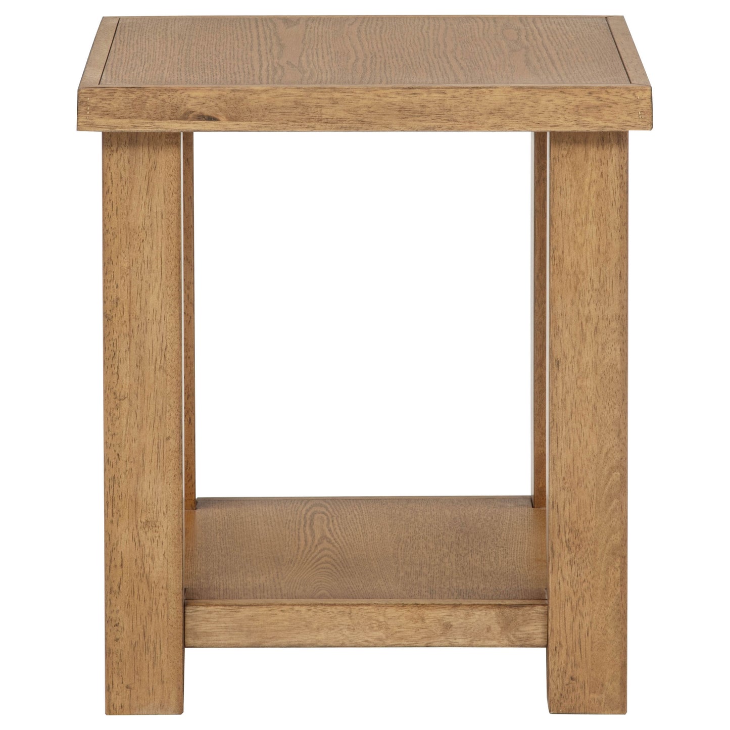 Beasley 2-Piece Wood Coffee Table Set Golden Oak