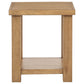 Beasley 3-Piece Wood Coffee Table Set Golden Oak