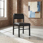 Kehoe Upholstered Dining Side Chair Black (Set of 2)